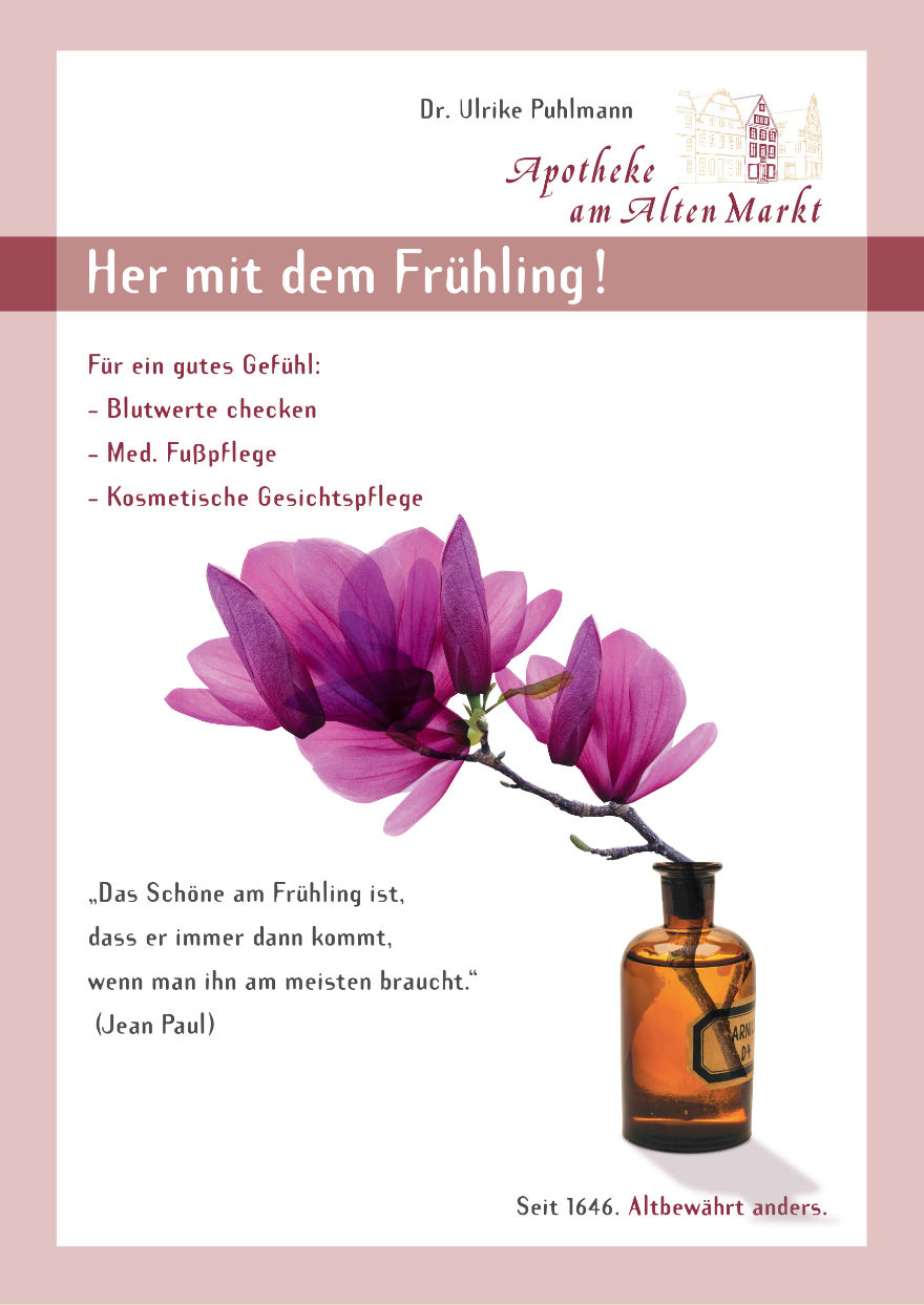 Apotheke am Alten Markt - Bielefeld - Frühling 2025